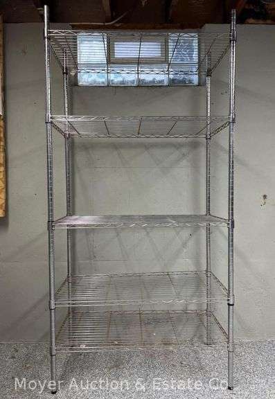 Metro Style Rack Shelving, 36"x18"x73"