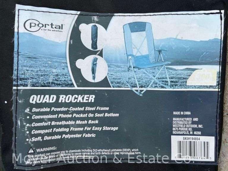 Group of Folding Patio Lounge Chairs, See Photos for Condition and Fading