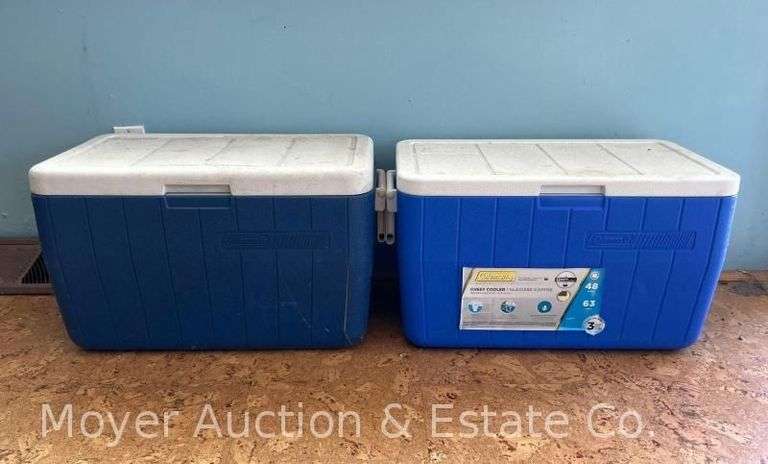 2 Coleman Coolers