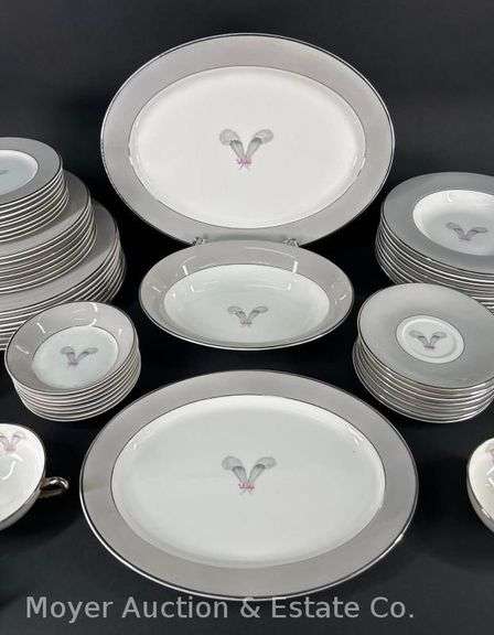 (56) Pieces of "Coronet" Syracuse China image