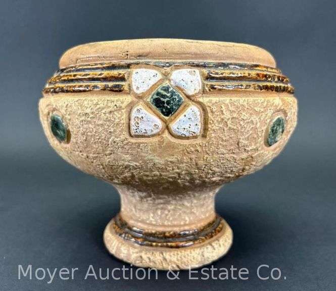 Roseville Pottery "Mostique" Planter, 7.5"w x 6"h image