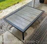 Hampton Bay Patio Coffee Table, 40"x28" Tabletop
