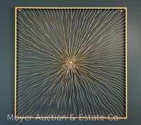 (4) Pieces of Metal Wall Art, 28"-36"h