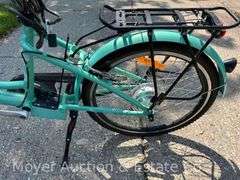 Bintelli Women's E-Bike with Charger, New Helmet, and Seat Cover