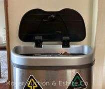 NineStars Stainless Trash/Recycling Can, 26"h