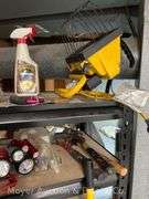 Contents of Basement Shelves, Household, Cleaning, Canning Jars, Tools, Etc.