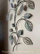(4) Pieces of Metal Wall Art, 28"-36"h
