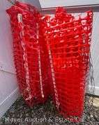 (2) Rolls of Snow Fencing, 45”h