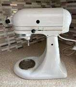 Kitchen Aid Artisan Stand Mixer, with Ice Cream Attachment