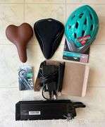 Bintelli Women's E-Bike with Charger, New Helmet, and Seat Cover