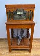 Crosley Record/CD Player with Record Album Stand
