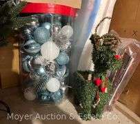 Group Faux Christmas Tree, Holiday Decor, Holiday Rugs, Etc.
