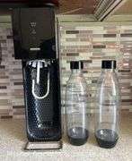 Soda Stream Machine with 2 Bottles and 1 CO2 Canister