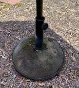 Umbrella with Weighted Stand