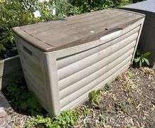 Suncast Patio Storage Box, 46"x18"x24"h
