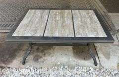 Hampton Bay Patio Coffee Table, 40"x28" Tabletop