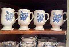 (54) Pieces of Pfaltzgraff  "Yorktowne" Dinnerware