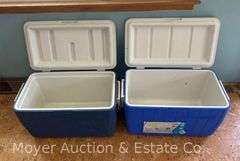 2 Coleman Coolers