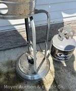 Propane Patio Heater with Propane Tank and Cover, 84"h