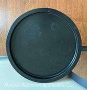 Metal Frame Wall Mirror with 2 Side Tables