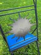 Teena Originals 'Sunburst' Chair, Vintage, Metal Frame