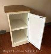 Single Door End Table, 14"x18"x26"h