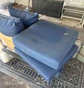 Group of Asst. Patio Cushions and Throw Pillows