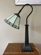 Stained Glass Table Lamp, 24"h