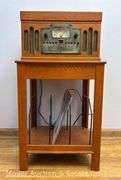 Crosley Record/CD Player with Record Album Stand