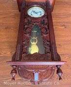 D&A Wall Clock, 32”h