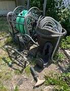 Hose Reel with 2 Hoses