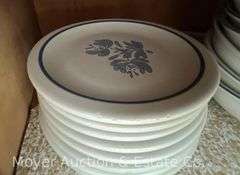 (54) Pieces of Pfaltzgraff  "Yorktowne" Dinnerware