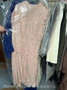 Group of Ladies Coats, Scarves, Etc., Most Size Large