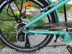 Bintelli Women's E-Bike with Charger, New Helmet, and Seat Cover