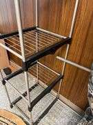 Clothes Rack with Shelves, 46"x19"x68"h