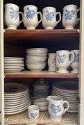 (54) Pieces of Pfaltzgraff  "Yorktowne" Dinnerware