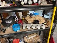 Contents of Basement Shelves, Household, Cleaning, Canning Jars, Tools, Etc.