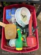 Contents of Shed, Gardening Supplies, Household, Hand Tools, Hoses, Etc.
