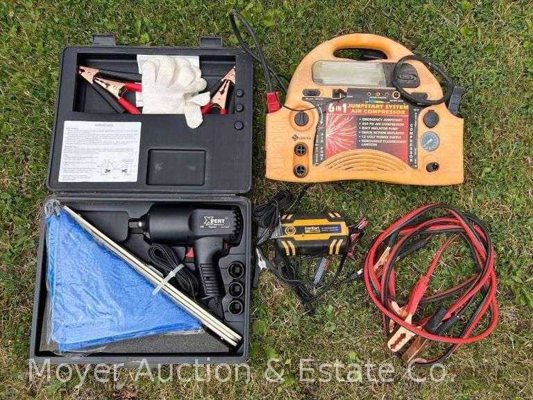 Battery Jump Packs, Jumper Cables, and Car Emergency Kit image