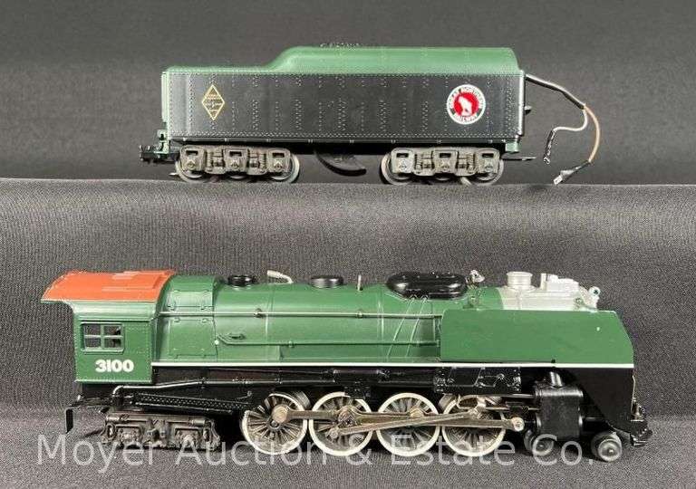 Lionel No. 3100 Great Northern Die Cast 4-8-4 Steam Locomotive and Tender, with Original Box image