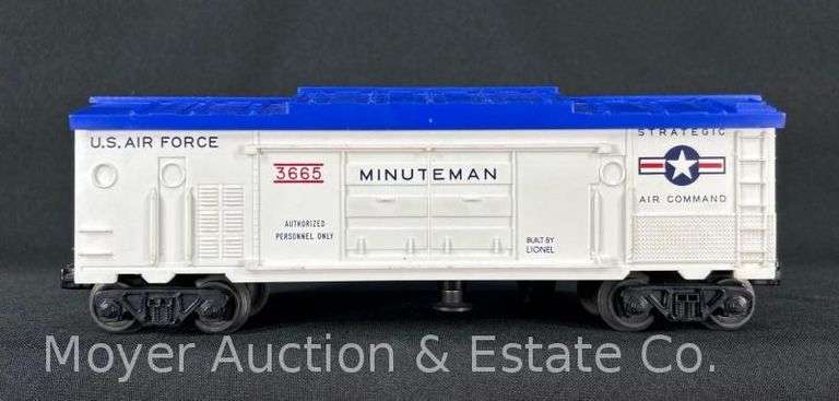 Lionel No. 3665 Minuteman Air Command Car image