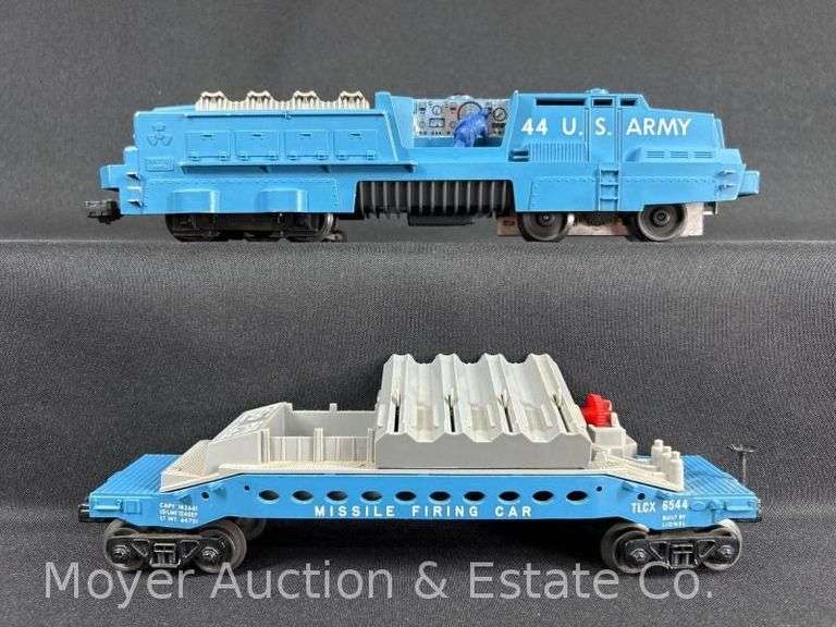 Lionel No. 44 U.S. Army Missile Launcher and No. 6544 Missile Firing Car image