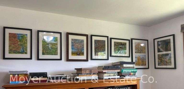 Group of Framed Landscape Photographic Prints, 12"x15" - 21"x15" image