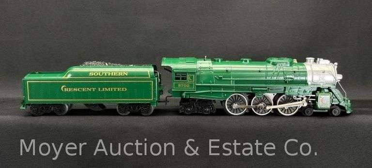 Lionel No. 8702 Southern Crescent Die Cast 4-6-4 Steam Locomotive and Tender, with Original Box