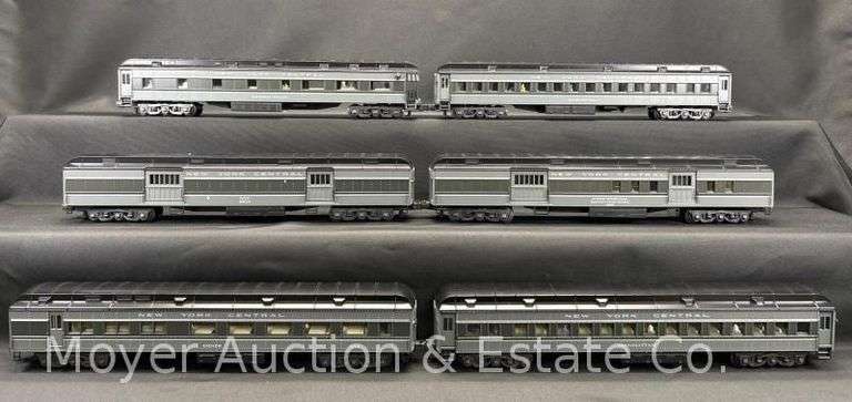 K-Line New York Central "Pacemaker" Heavyweight 6-Car Passenger Set, No.4471B, with Original Boxes image