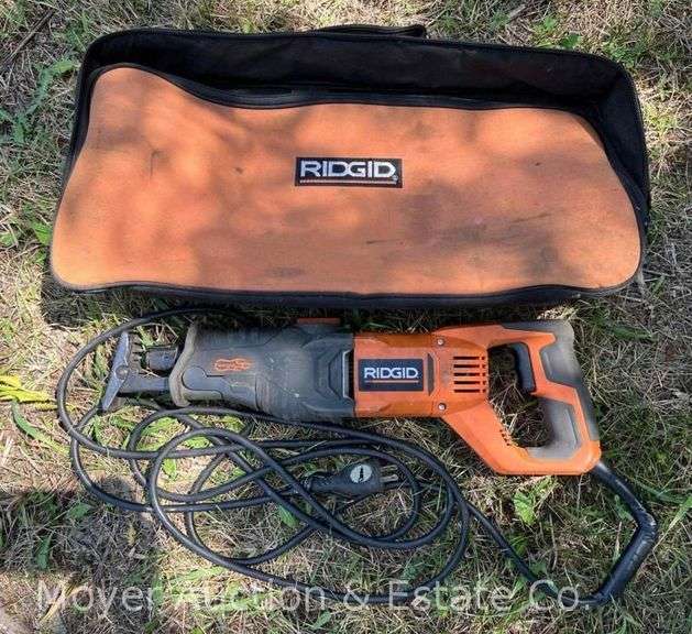 Rigid Corded Reciprocating Saw, with Accessories and Bag image