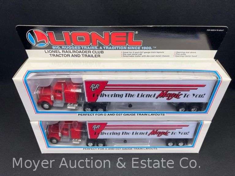 (2) Lionel Tractor Trailer in Original Boxes