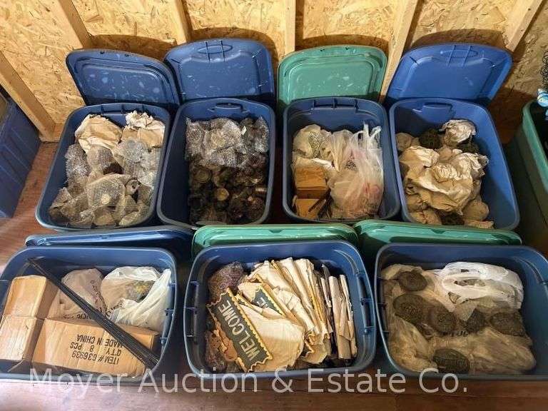 (7) Totes of Asst. Figures, Decor, Etc., All Appear New in Packages image