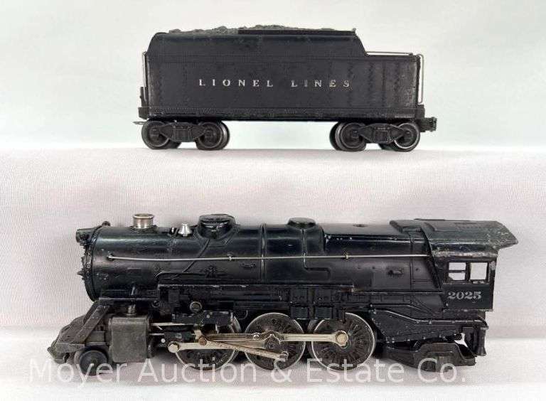 Lionel No. 2025 Steam Locomotive, with Tender