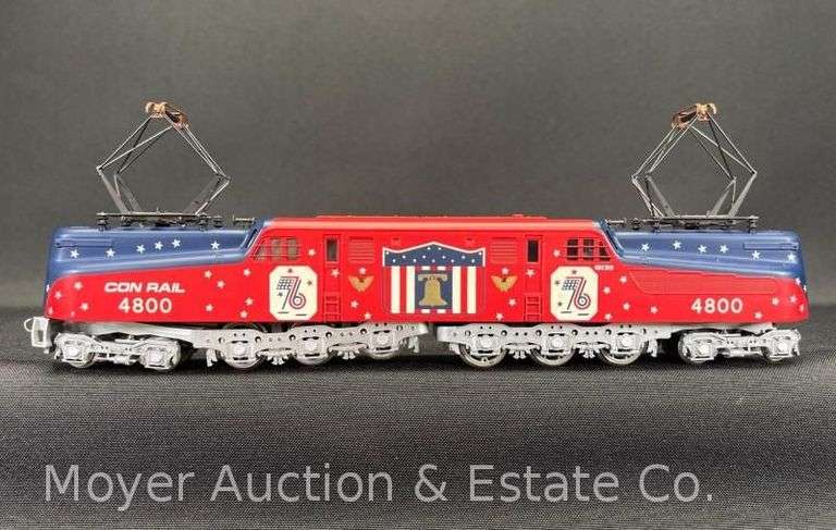 Rivarossi HO Scale Conrail Spirit of '76 GG-1, with Belt Buckle and Original Box image